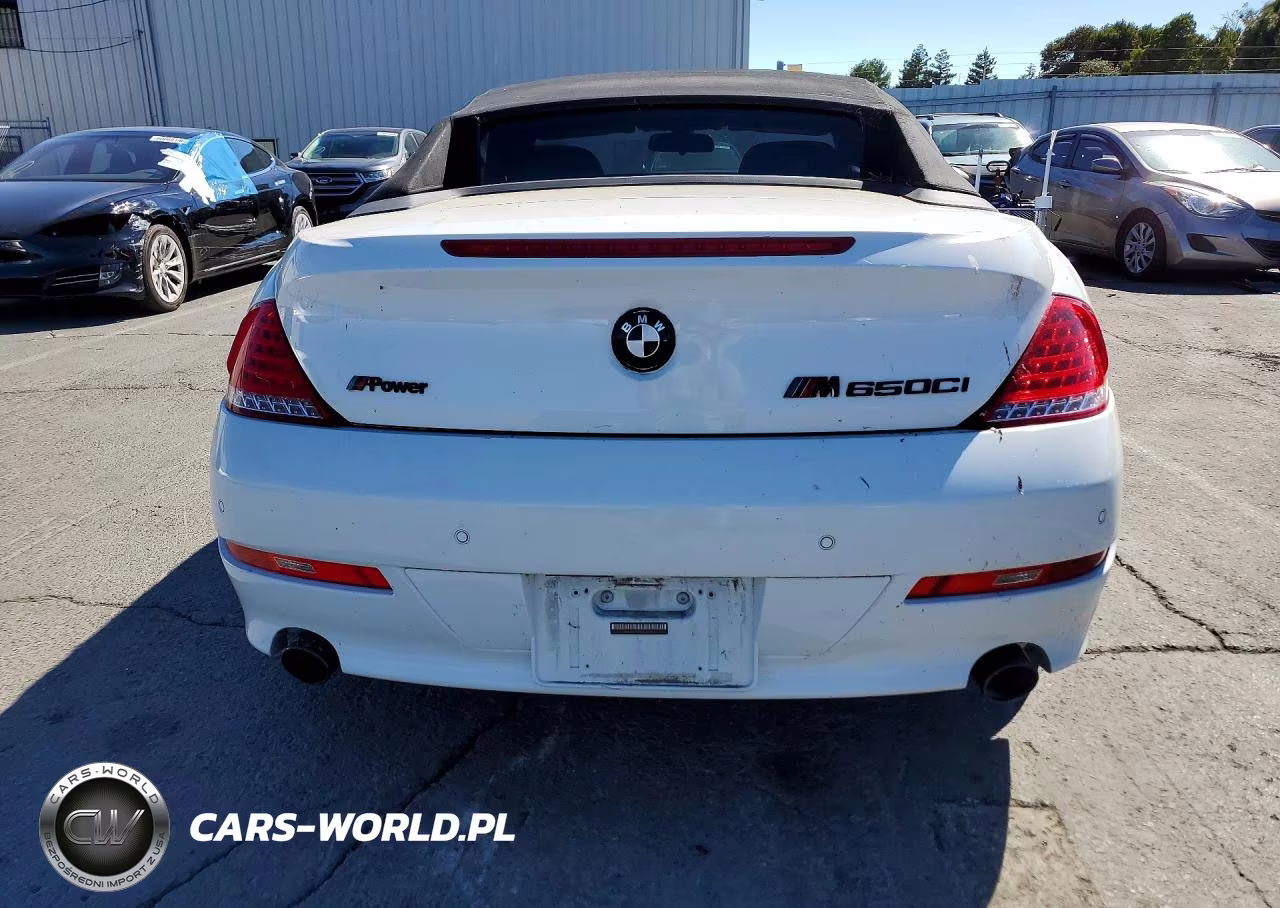 2010 BMW 650 I VIN:WBAEB5C51AC225982 - 6