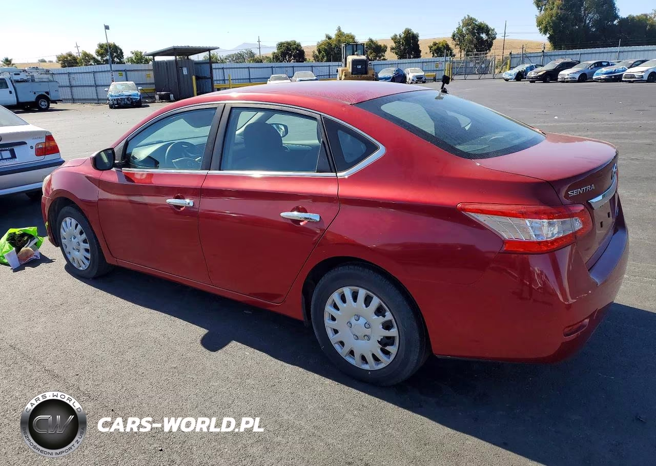 2014 Nissan Sentra S VIN:3N1AB7AP0EL625630 - 2
