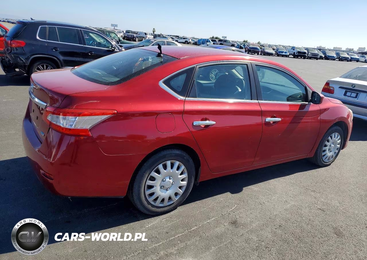 2014 Nissan Sentra S VIN:3N1AB7AP0EL625630 - 3