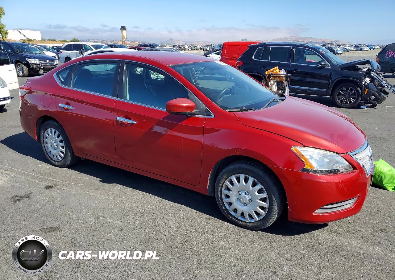2014 Nissan Sentra S VIN:3N1AB7AP0EL625630 - 4