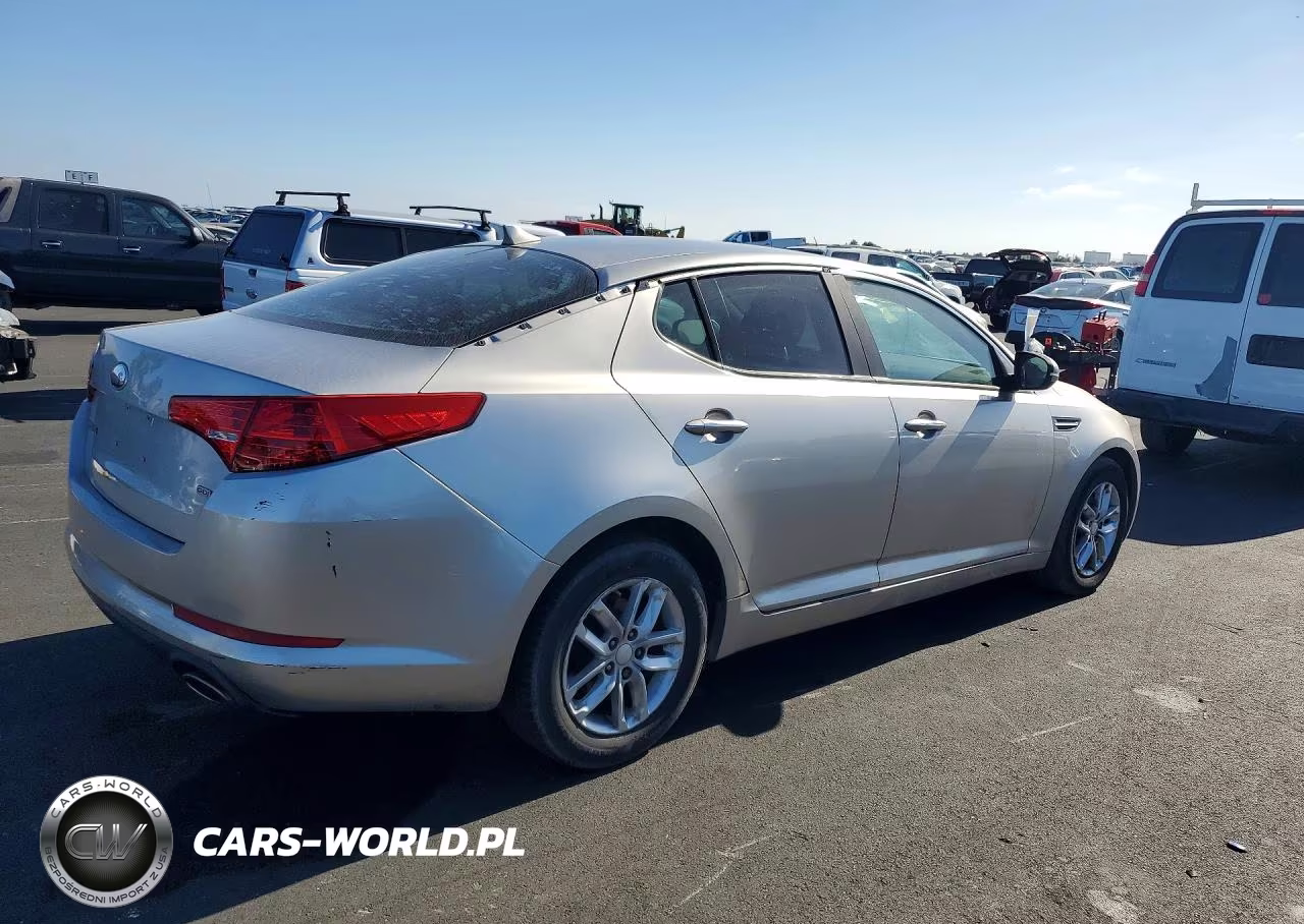 2013 Kia Optima Lx VIN:5XXGM4A73DG243179 - 3