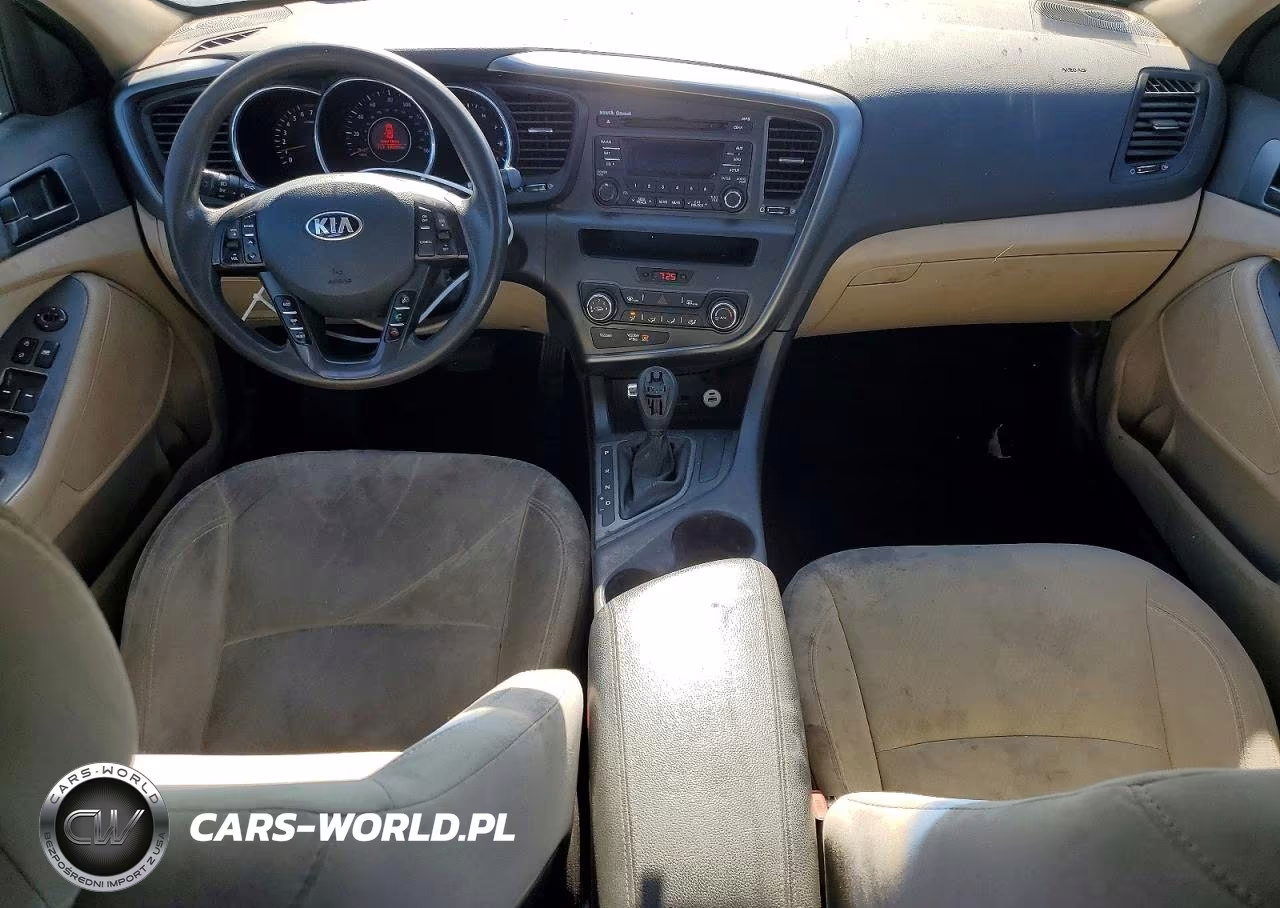 2013 Kia Optima Lx VIN:5XXGM4A73DG243179 - 8