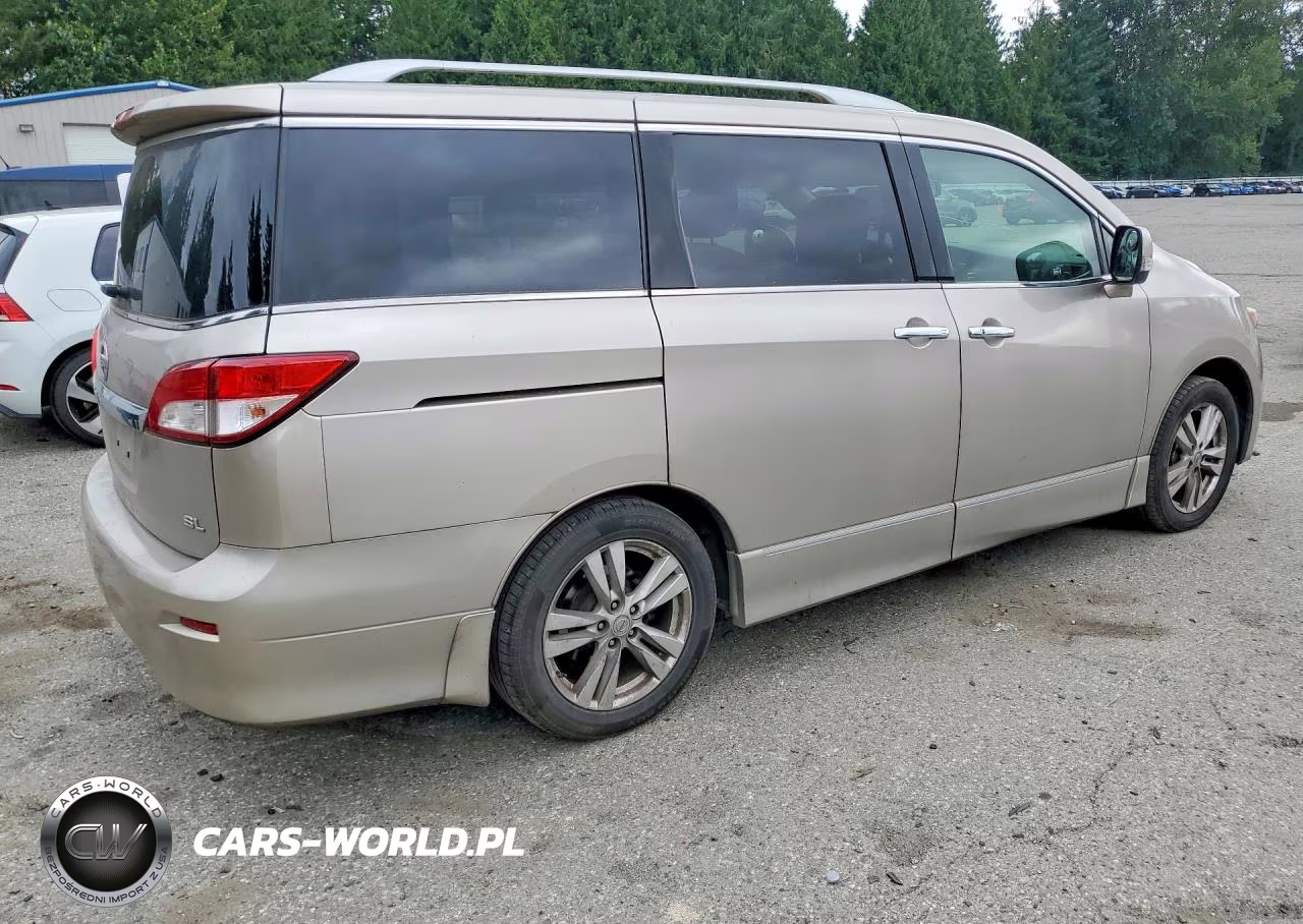 2011 Nissan Quest 3.5 S VIN:JN8AE2KP1B9007702 - 3
