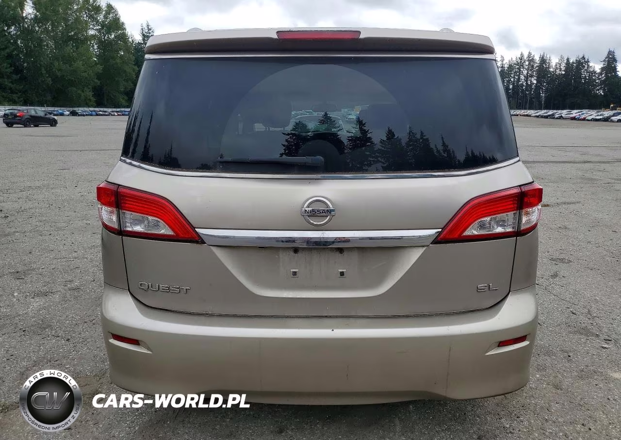 2011 Nissan Quest 3.5 S VIN:JN8AE2KP1B9007702 - 6