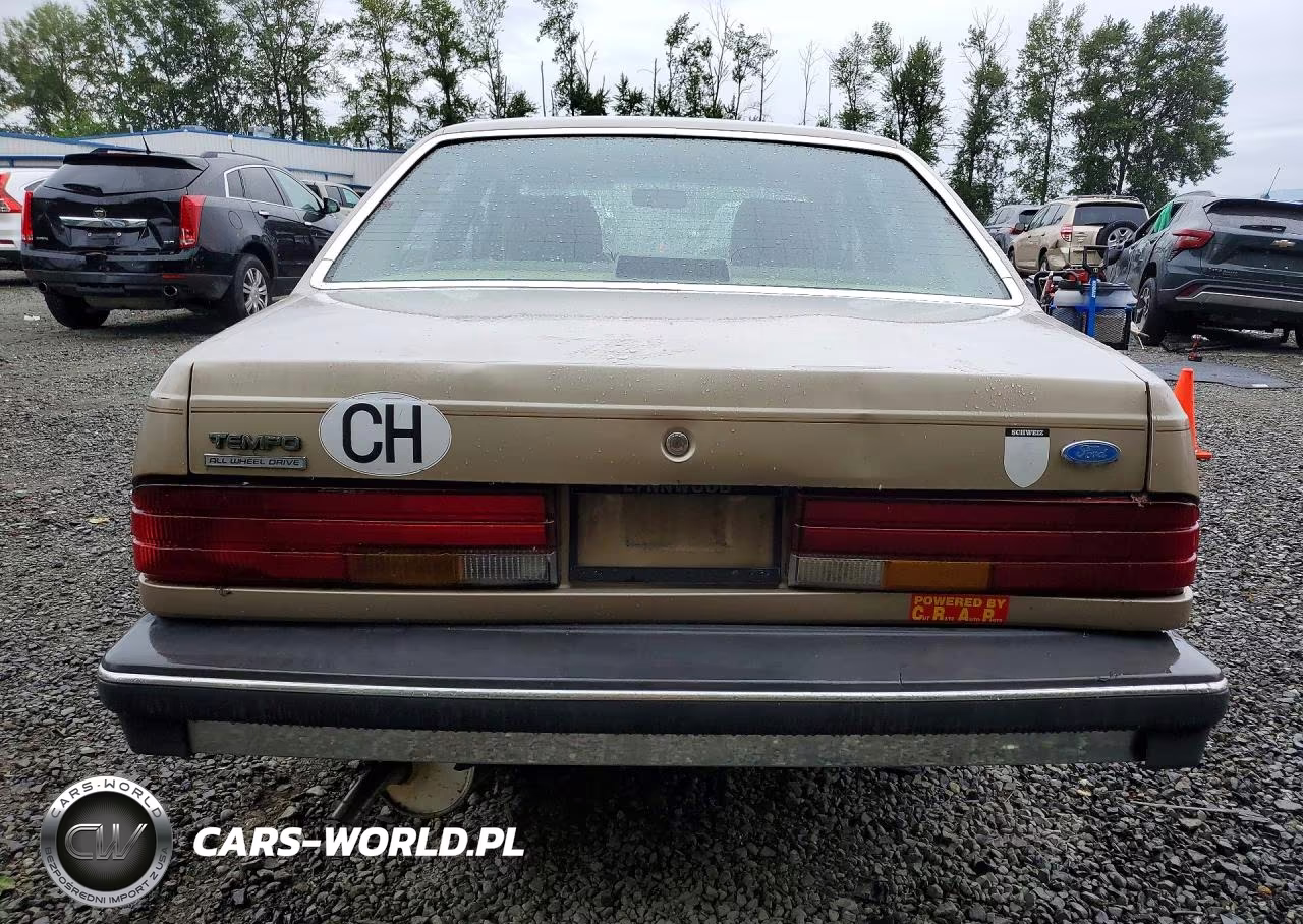 1987 Ford Tempo VIN:1FABP39S2HK251909 - 6