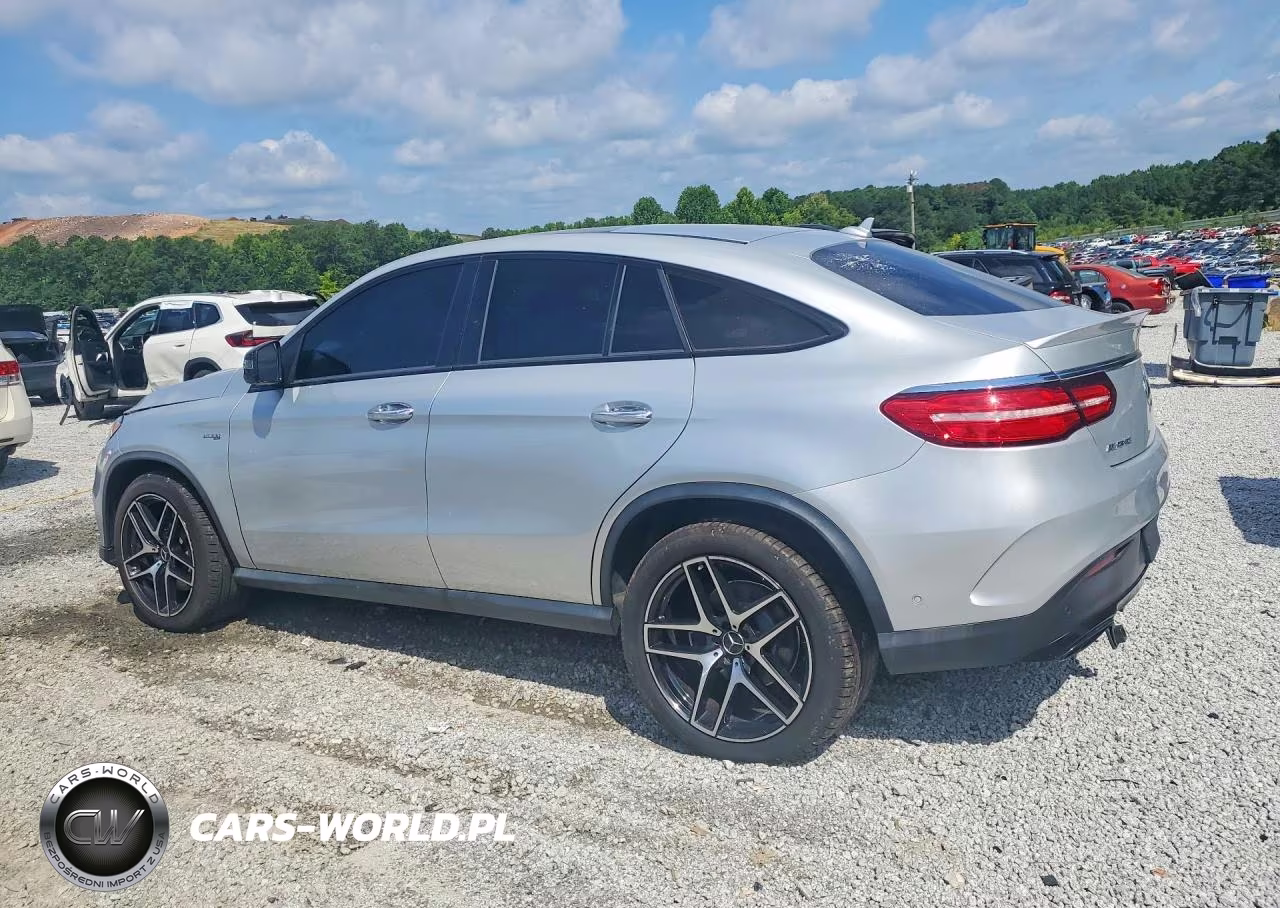 2018 Mercedes-Benz Gle Coupe 43 Amg VIN:4JGED6EB3JA095586 - 2
