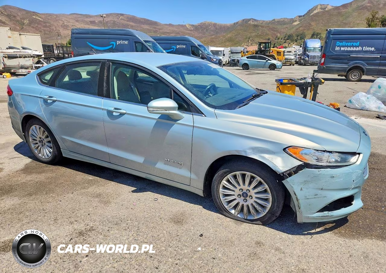 2014 Ford Fusion Se Hybrid VIN:3FA6P0LU4ER349387 - 4