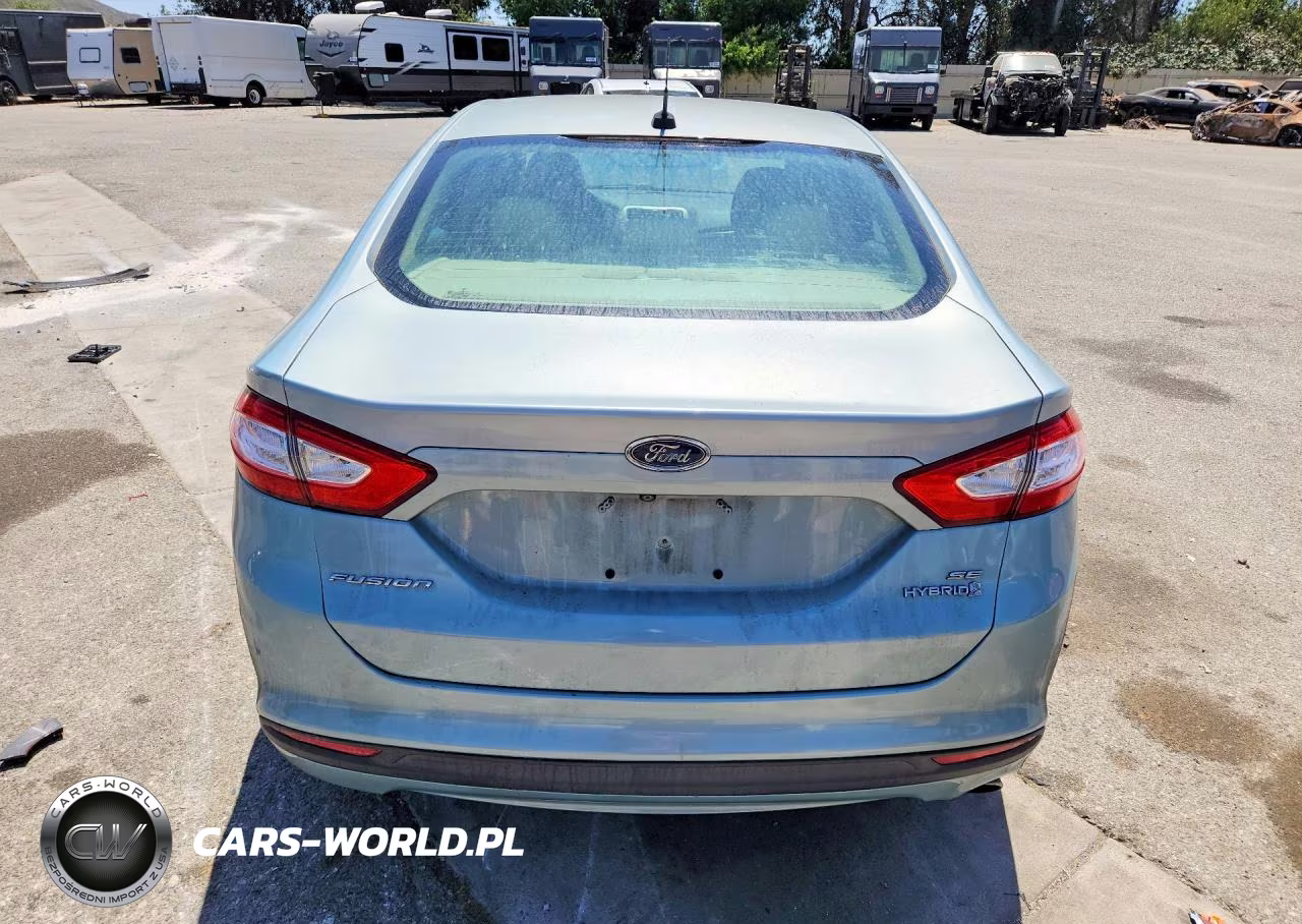 2014 Ford Fusion Se Hybrid VIN:3FA6P0LU4ER349387 - 6