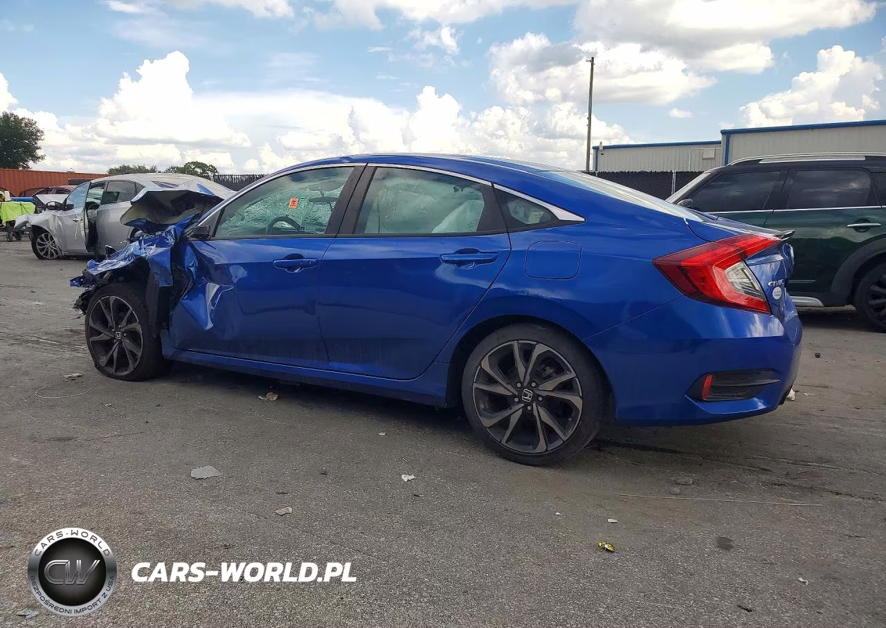 2021 Honda Civic Sport VIN:2HGFC2F80MH533771 - 2