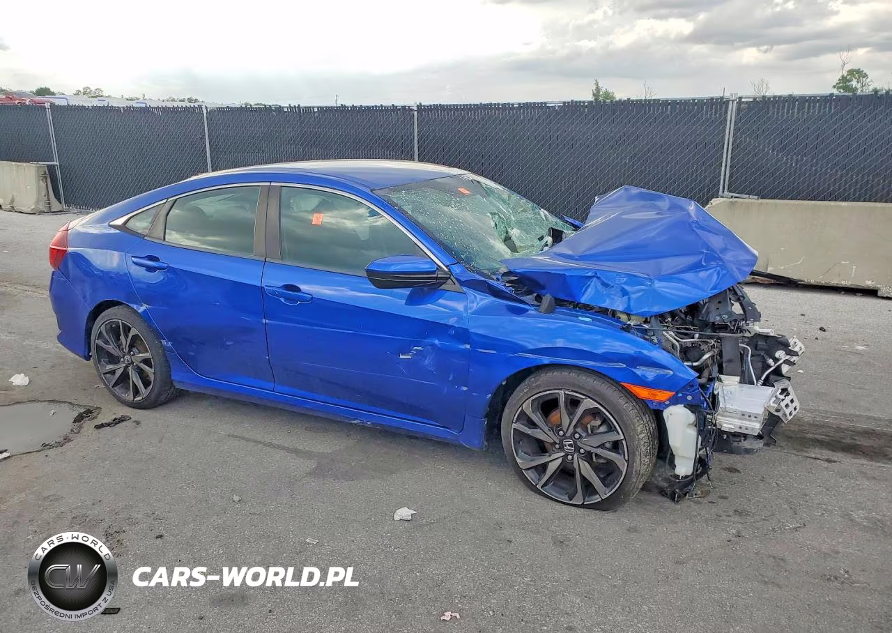 2021 Honda Civic Sport VIN:2HGFC2F80MH533771 - 4