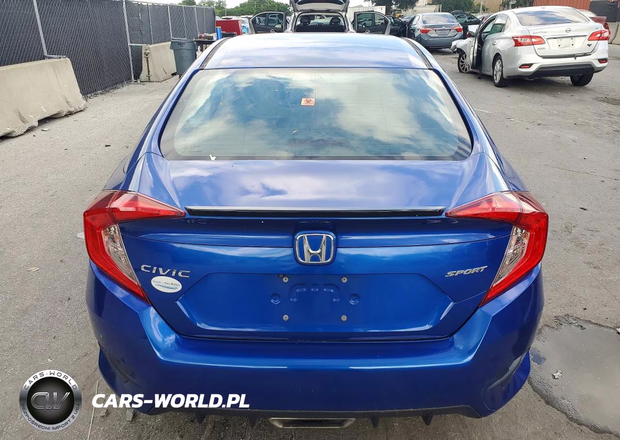 2021 Honda Civic Sport VIN:2HGFC2F80MH533771 - 6