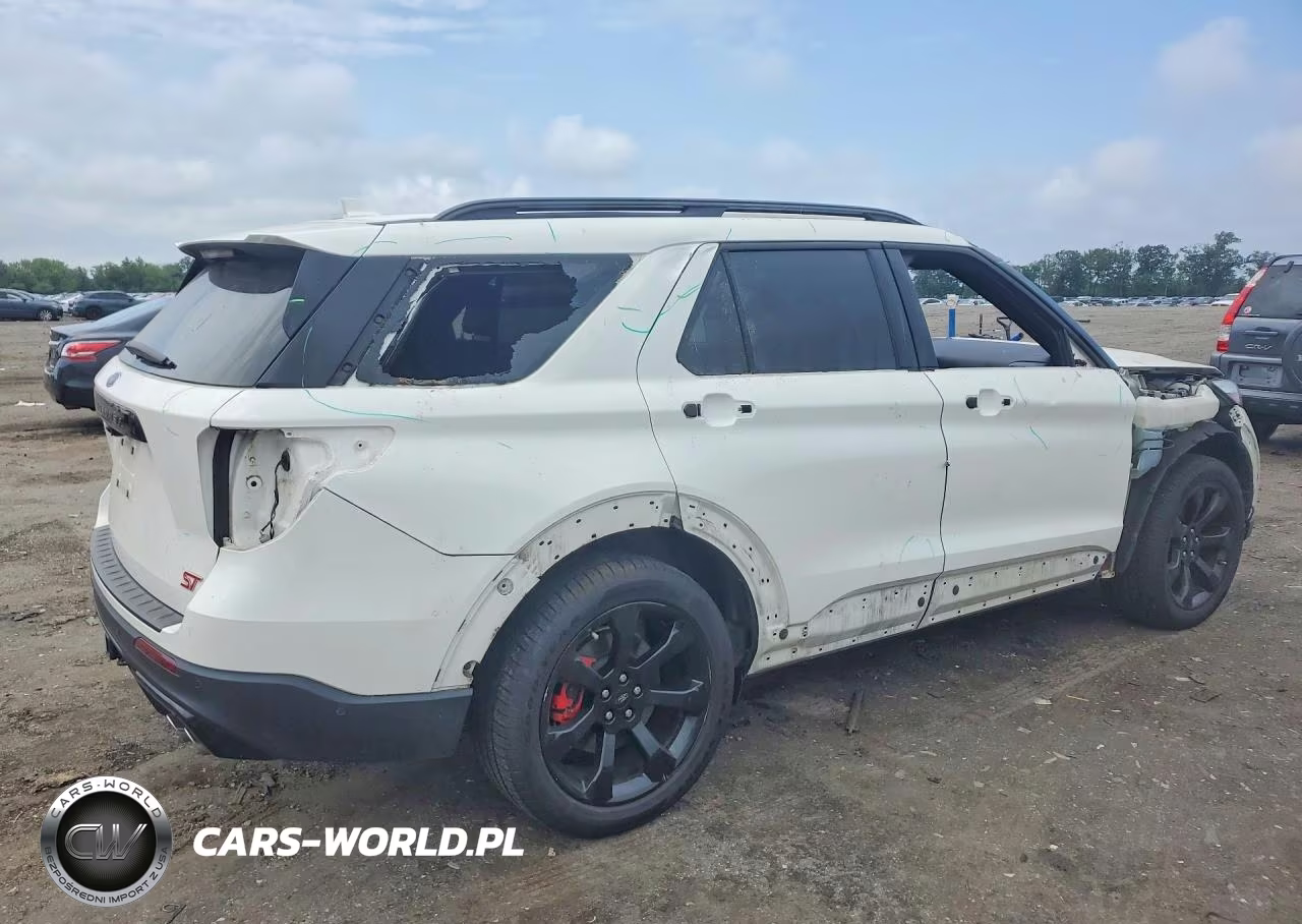 2021 Ford Explorer St VIN:1FM5K8GC3MGC41395 - 3
