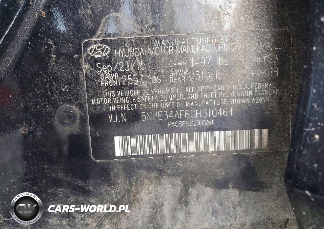 2016 Hyundai Sonata Limited VIN:5NPE34AF6GH310464 - 12
