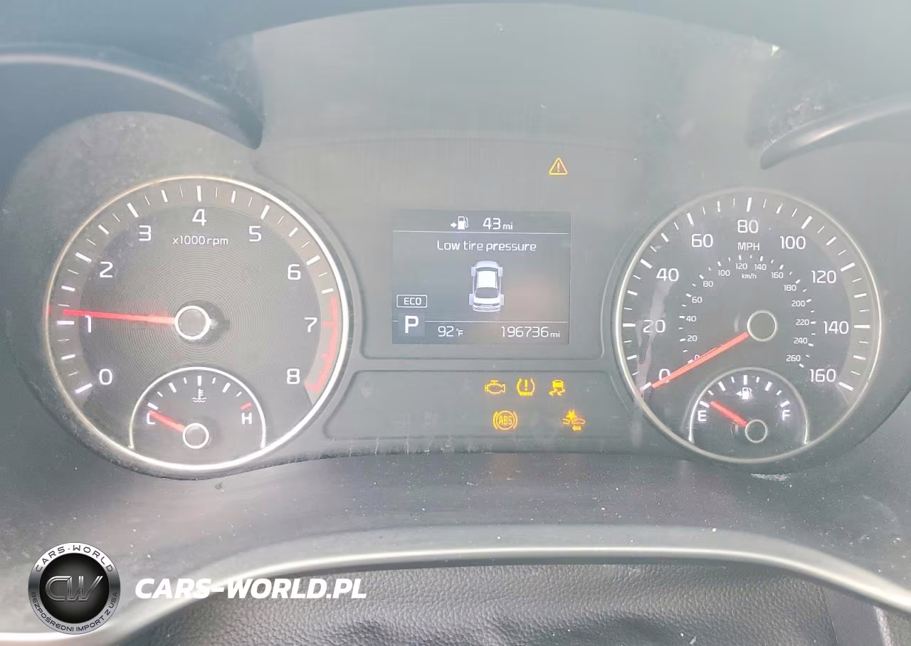 2019 Kia Optima Lx VIN:5XXGT4L36KG342329 - 9