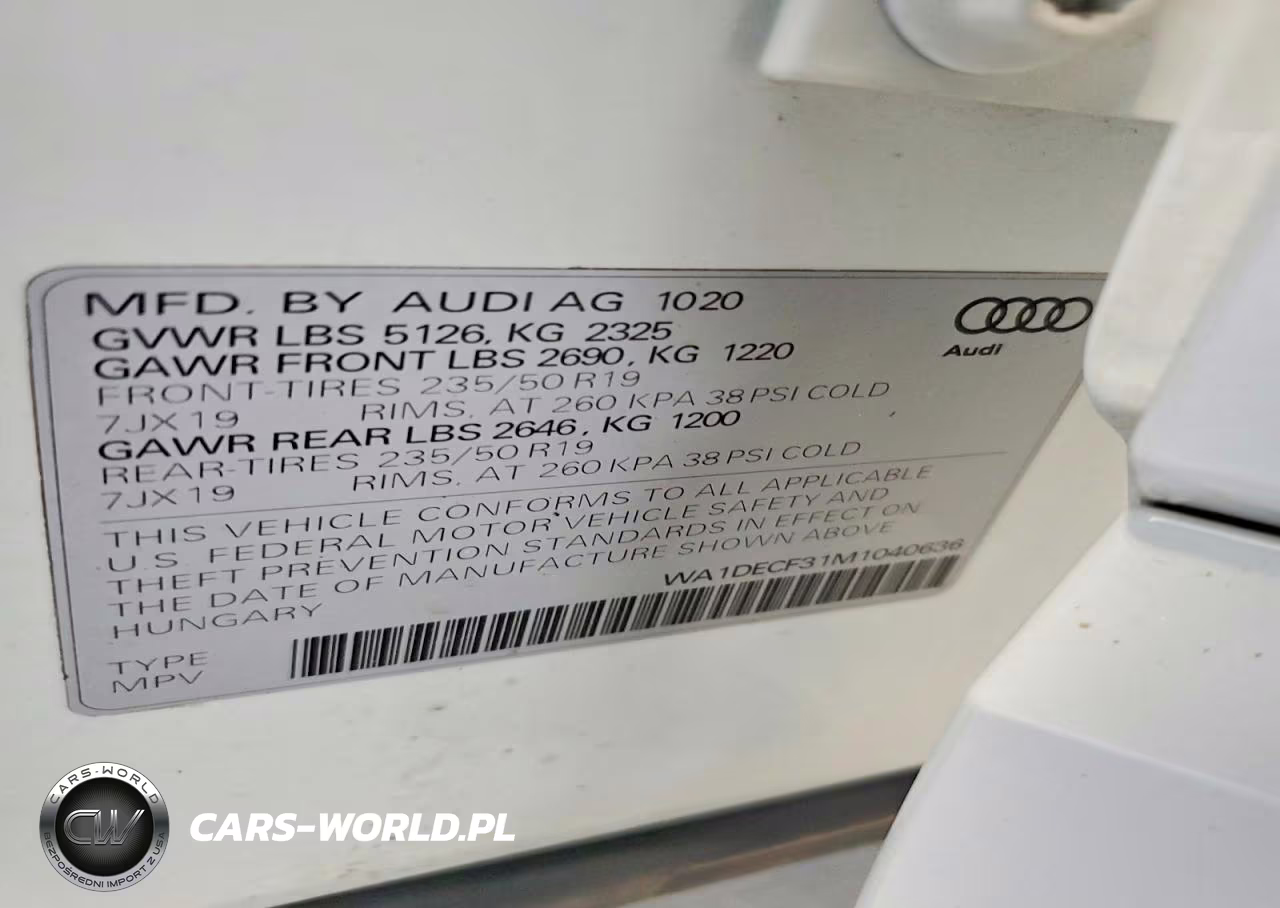 2021 Audi Q3 Premium S Line 45 VIN:WA1DECF31M1040636 - 13