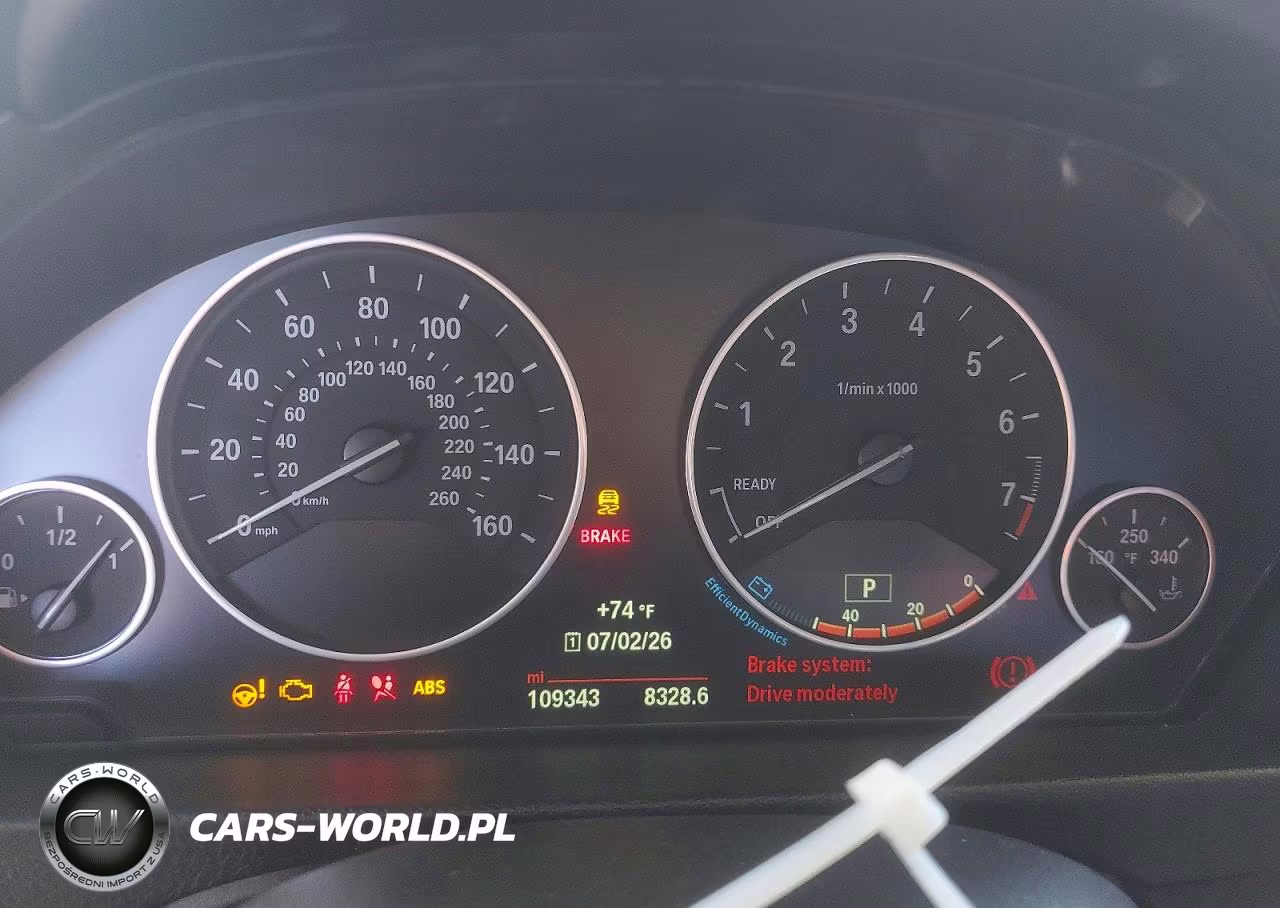 2015 BMW 328 I Sulev VIN:WBA3C1C50FK119811 - 9