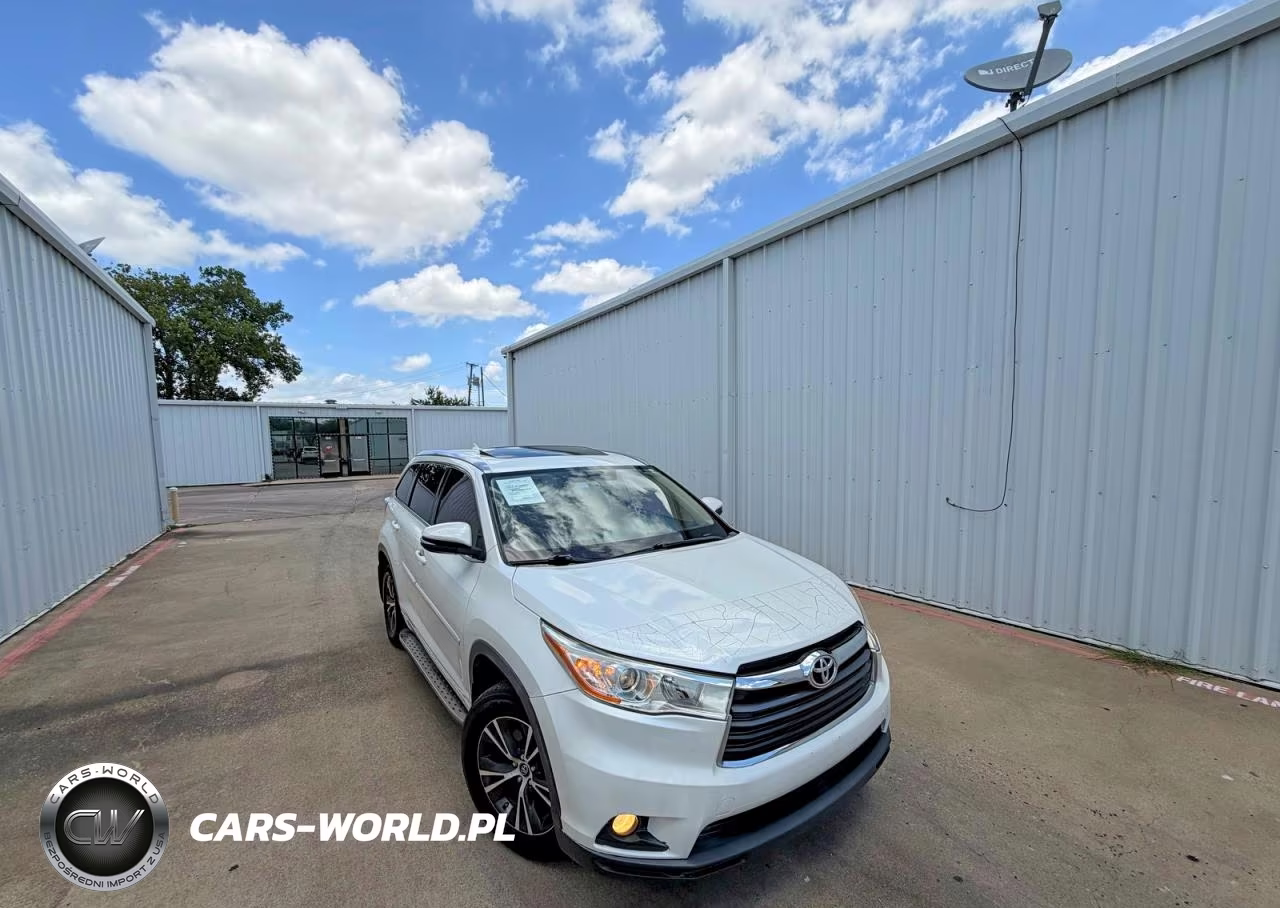2016 Toyota Highlander Xle – zdjęcie 1 z 15