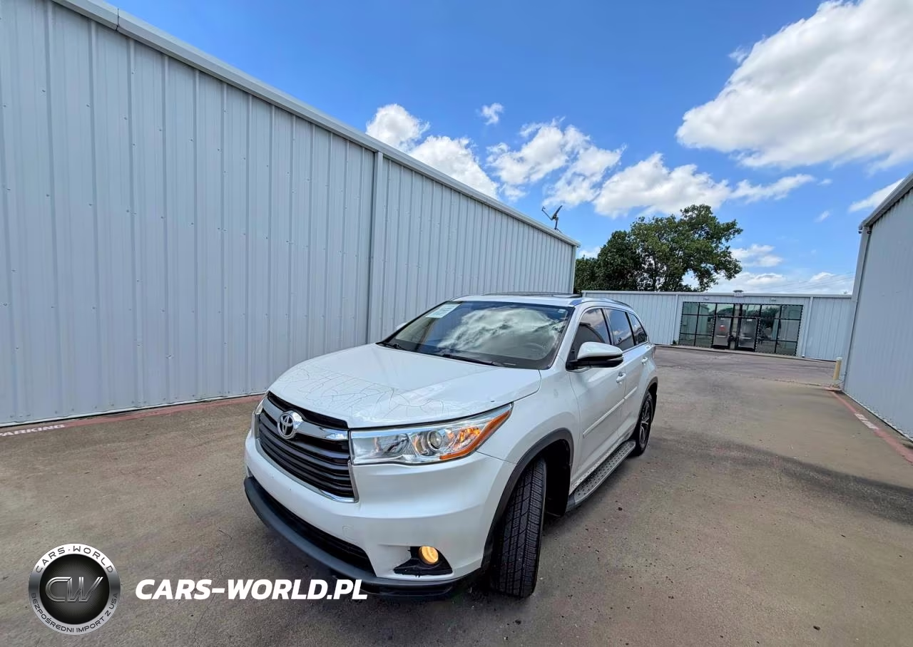 2016 Toyota Highlander Xle VIN:5TDKKRFH9GS155738 - 2