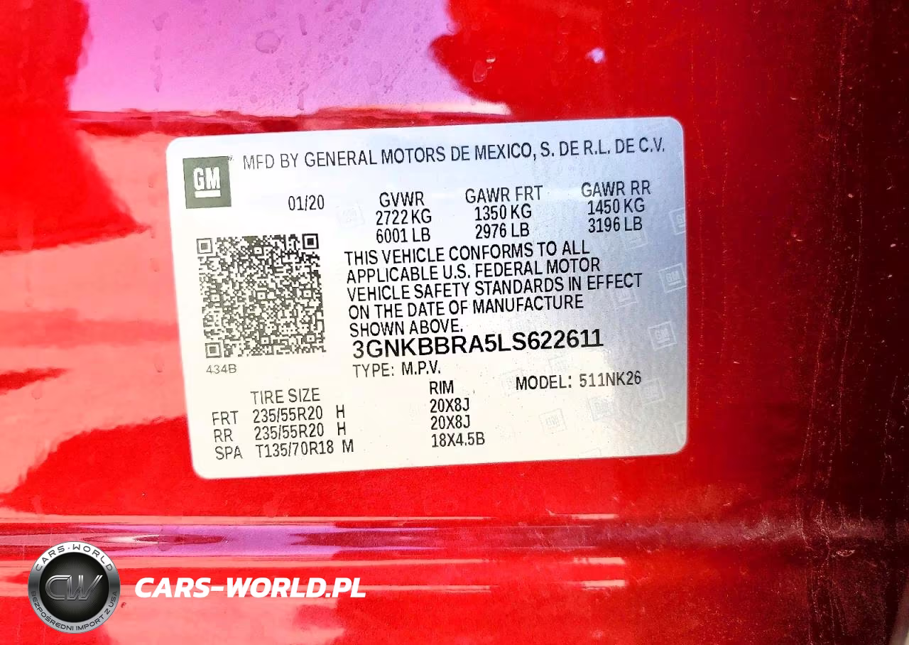 2020 Chevrolet Blazer 1Lt VIN:3GNKBBRA5LS622611 - 12