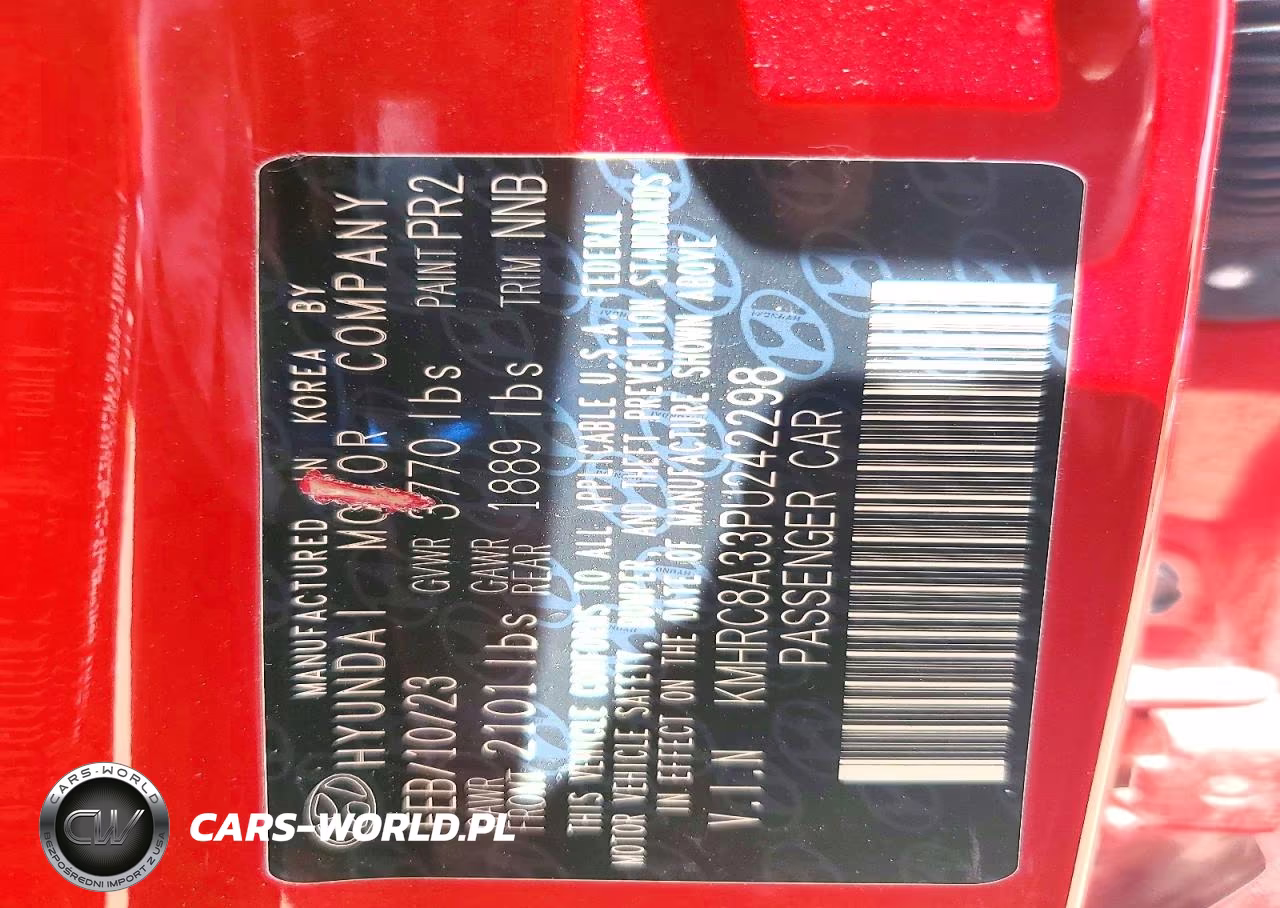 2023 Hyundai Venue Limited VIN:KMHRC8A33PU242298 - 12