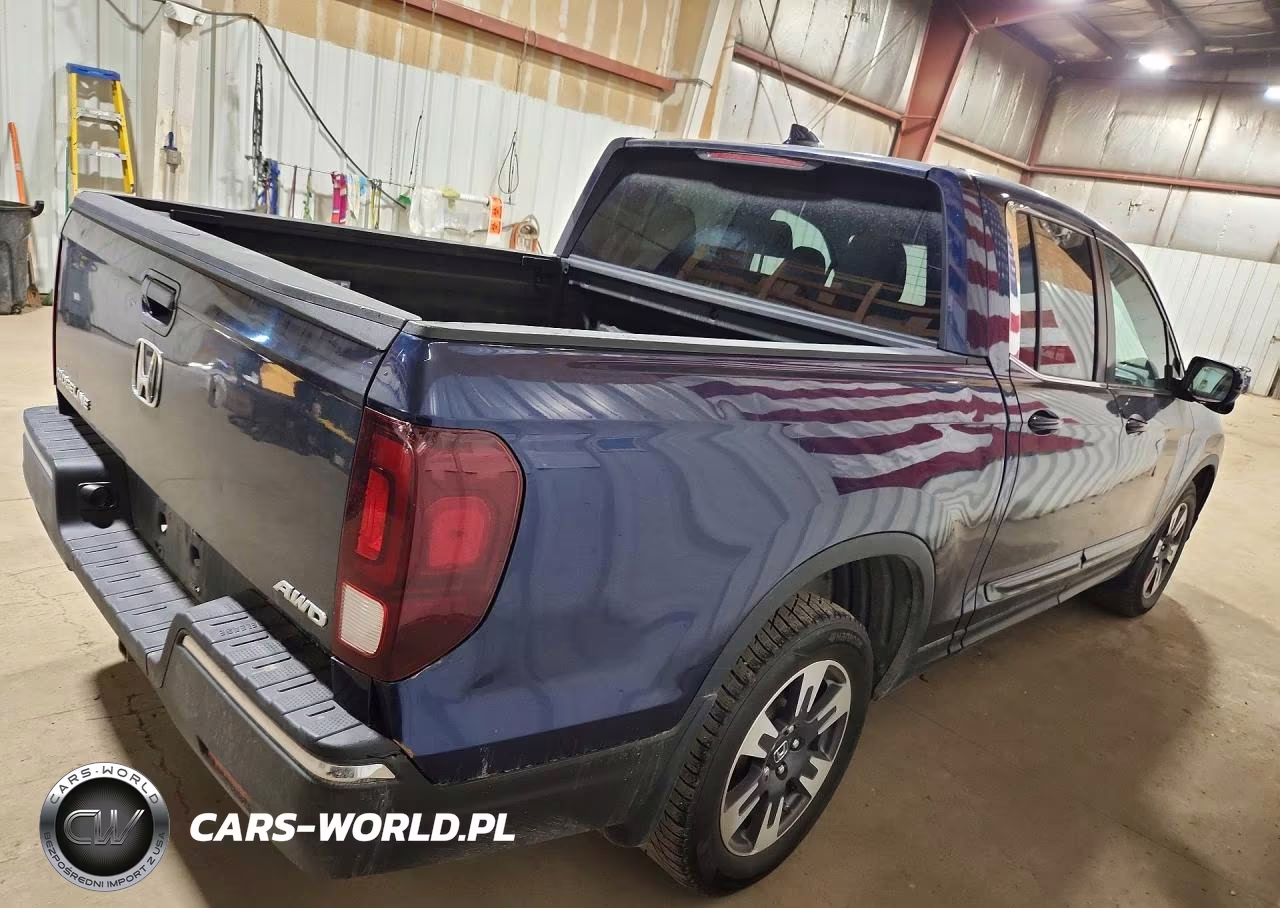 2017 Honda Ridgeline Rtl VIN:5FPYK3F67HB011690 - 3
