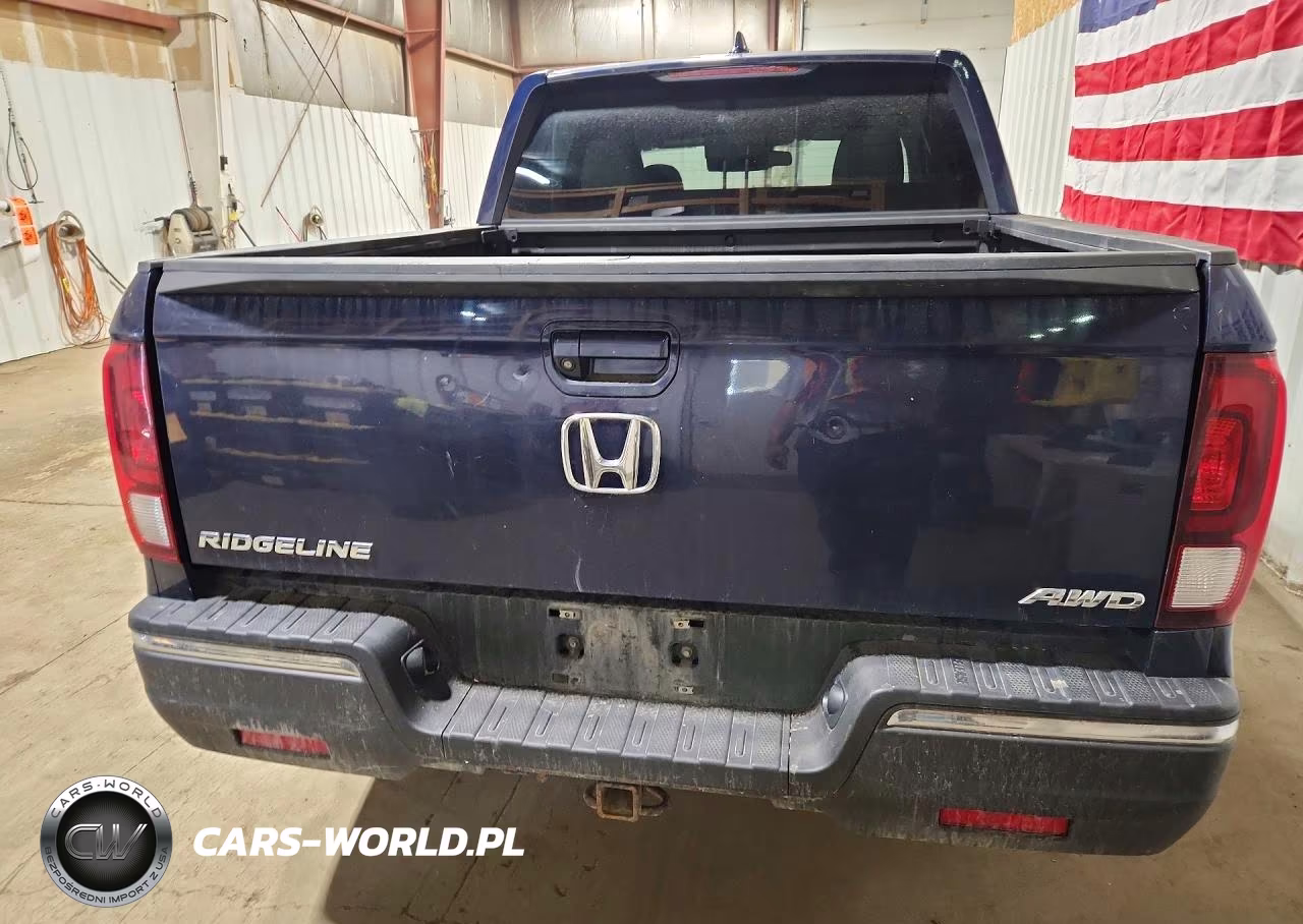 2017 Honda Ridgeline Rtl VIN:5FPYK3F67HB011690 - 6