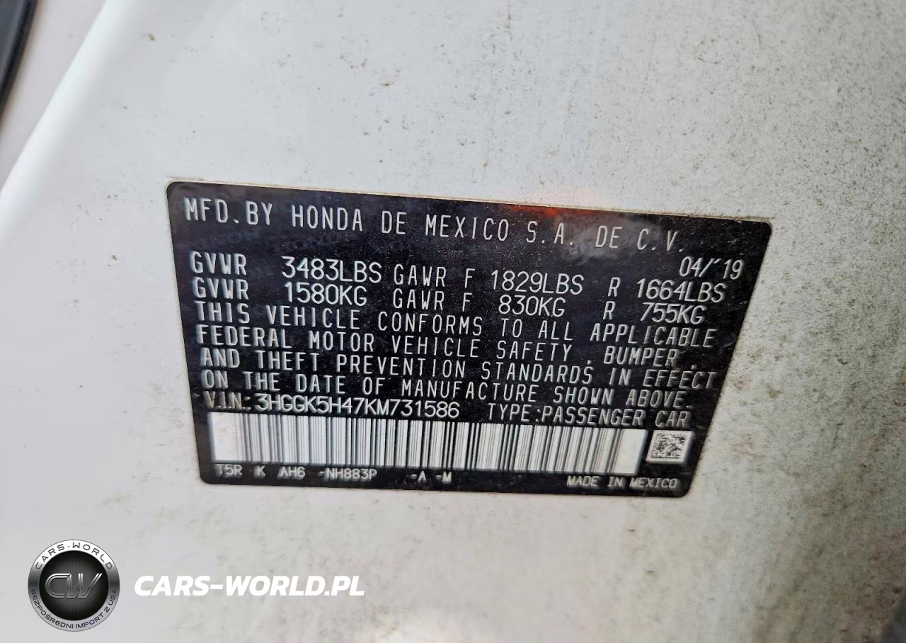 2019 Honda Fit Lx VIN:3HGGK5H47KM731586 - 13