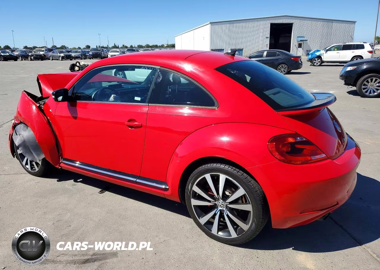 2012 Volkswagen Beetle Turbo VIN:3VWVA7AT9CM659424 - 2