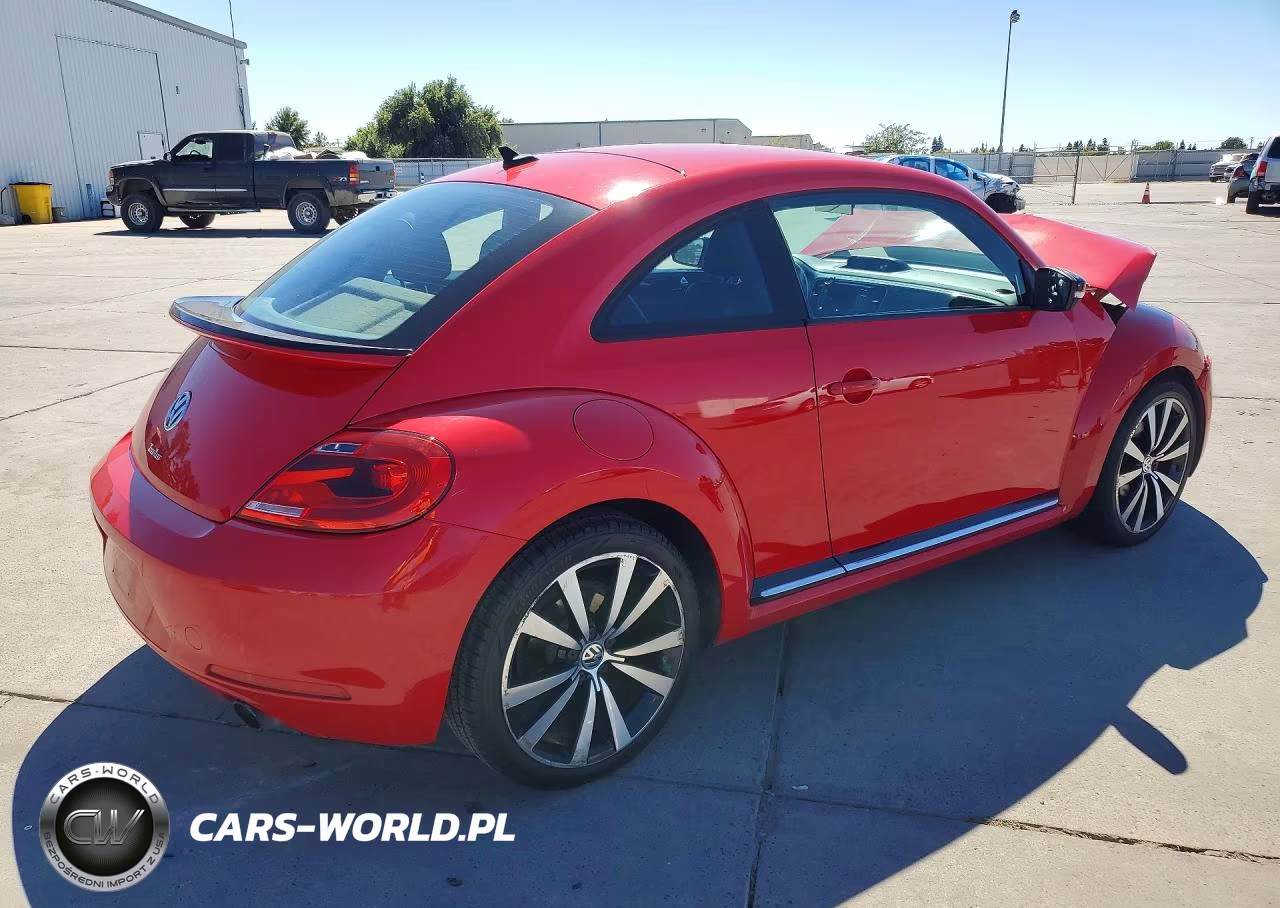 2012 Volkswagen Beetle Turbo VIN:3VWVA7AT9CM659424 - 3