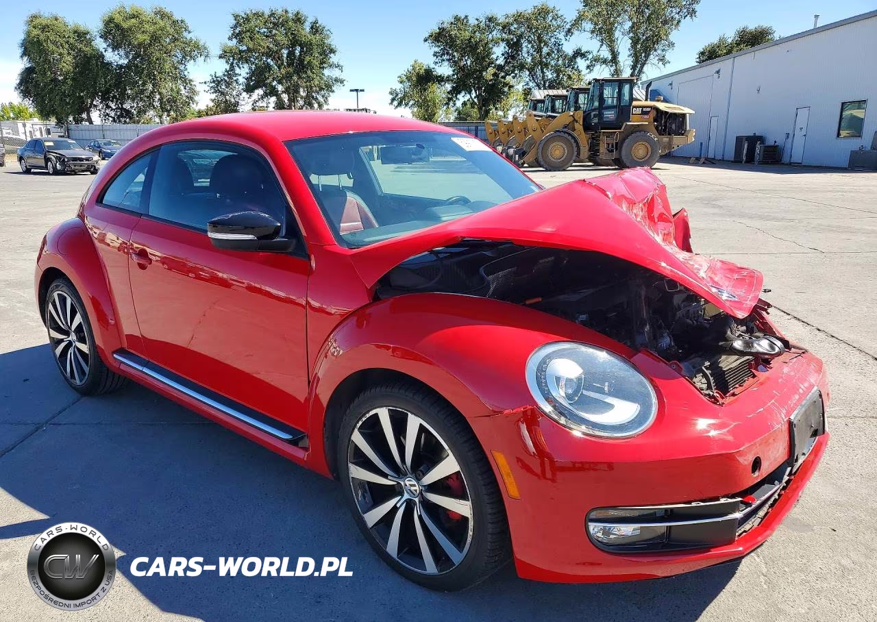 2012 Volkswagen Beetle Turbo VIN:3VWVA7AT9CM659424 - 4