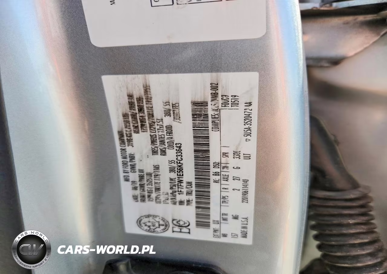 2019 Ford F150 Supercrew VIN:1FTFW1E56KFC33643 - 12