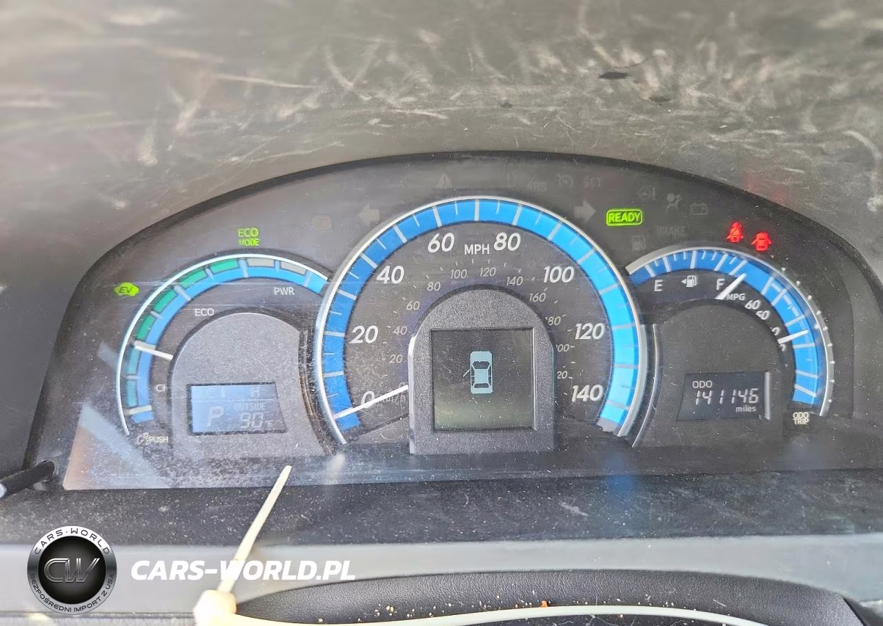 2012 Toyota Camry Hybrid Xle VIN:4T1BD1FK2CU026541 - 9