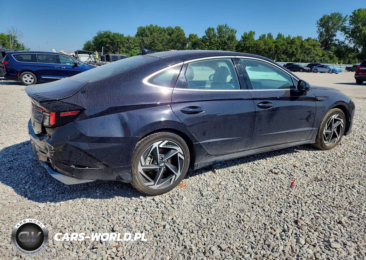 2024 Hyundai Sonata Sel VIN:KMHL14JA6RA354407 - 3