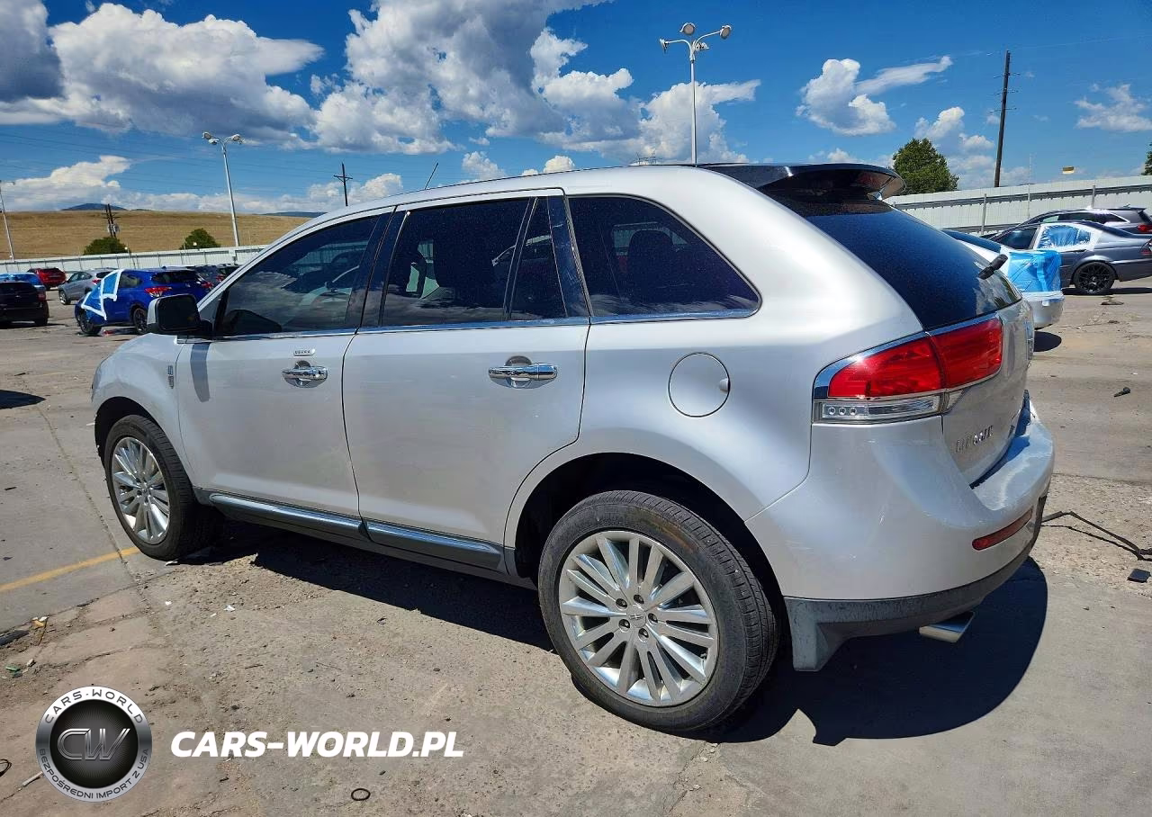 2011 Lincoln Mkx VIN:2LMDJ8JK9BBJ15372 - 2