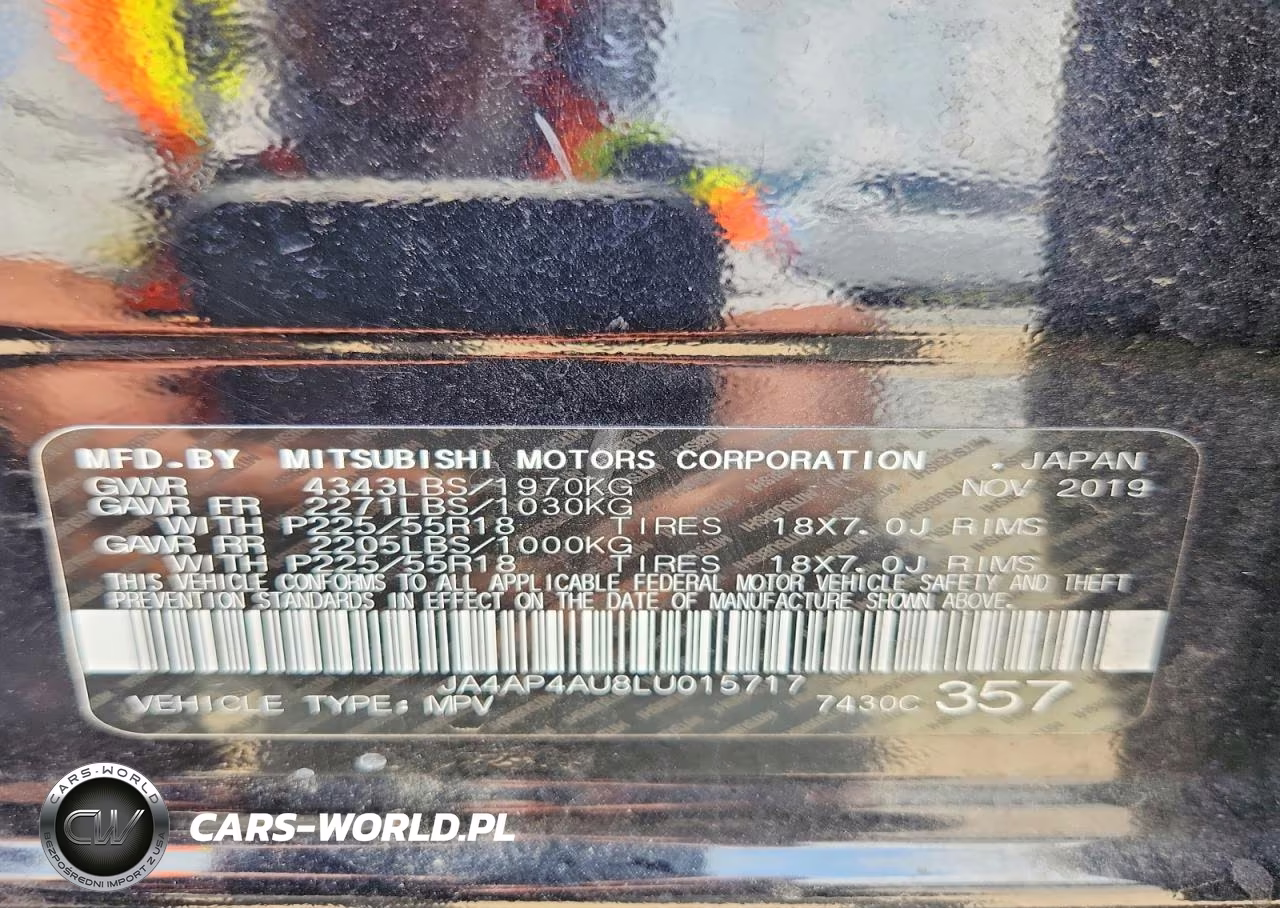 2020 Mitsubishi Outlander Sport Se VIN:JA4AP4AU8LU015717 - 12