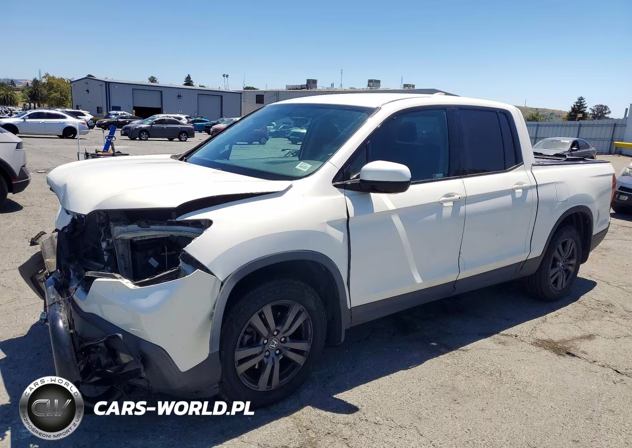 2019 Honda Ridgeline Sport VIN:5FPYK2F17KB005183 - 1