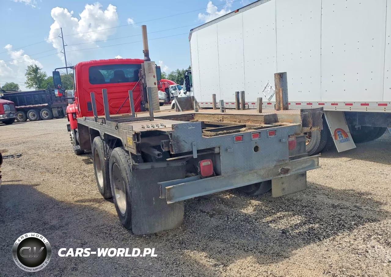 2009 International 7400 Flatbed Truck VIN:1HTWGAAR19J056497 - 2