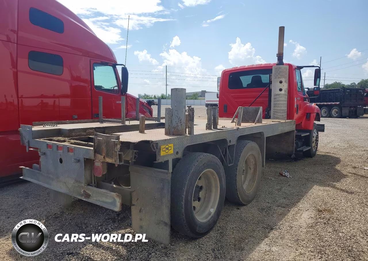 2009 International 7400 Flatbed Truck VIN:1HTWGAAR19J056497 - 3