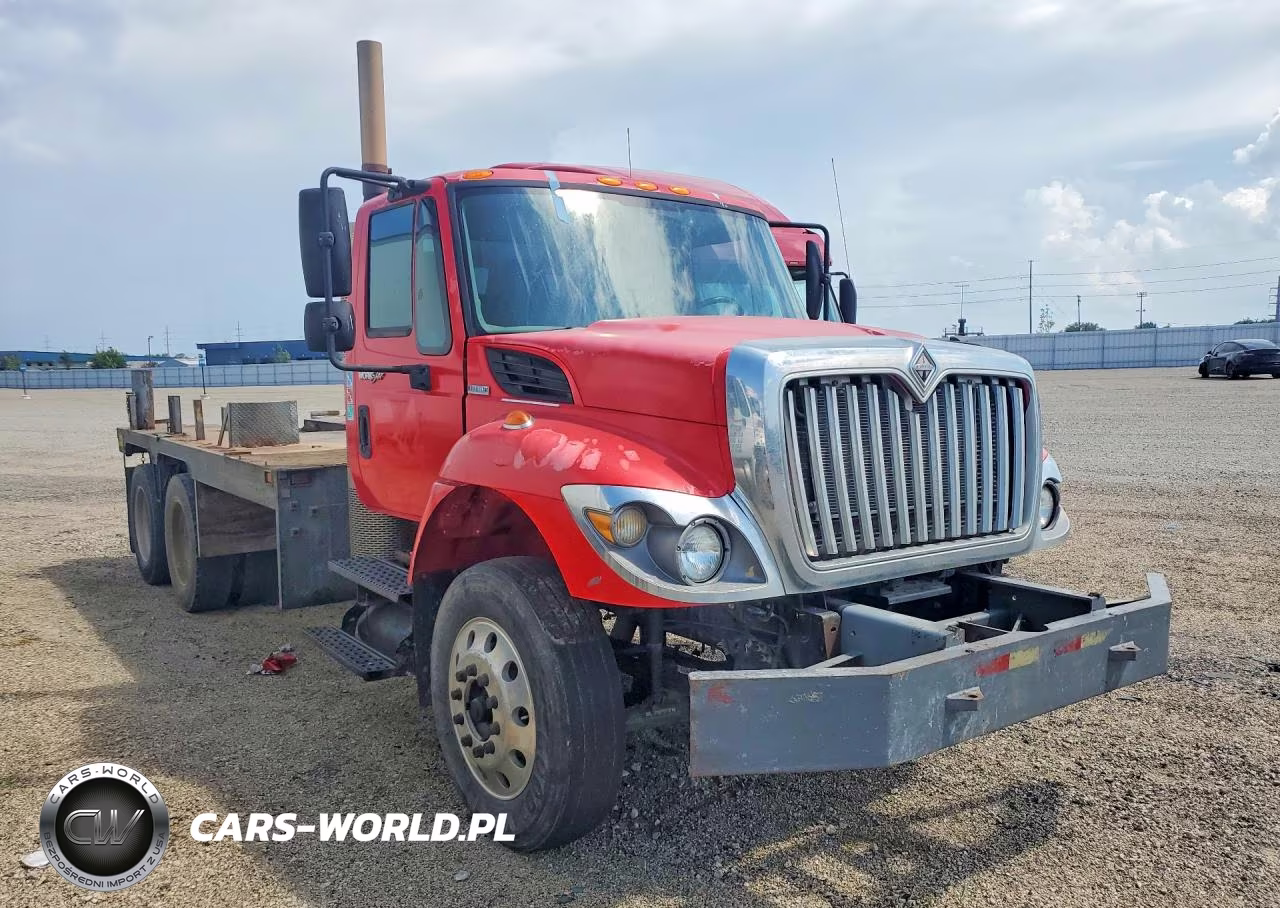2009 International 7400 Flatbed Truck VIN:1HTWGAAR19J056497 - 4