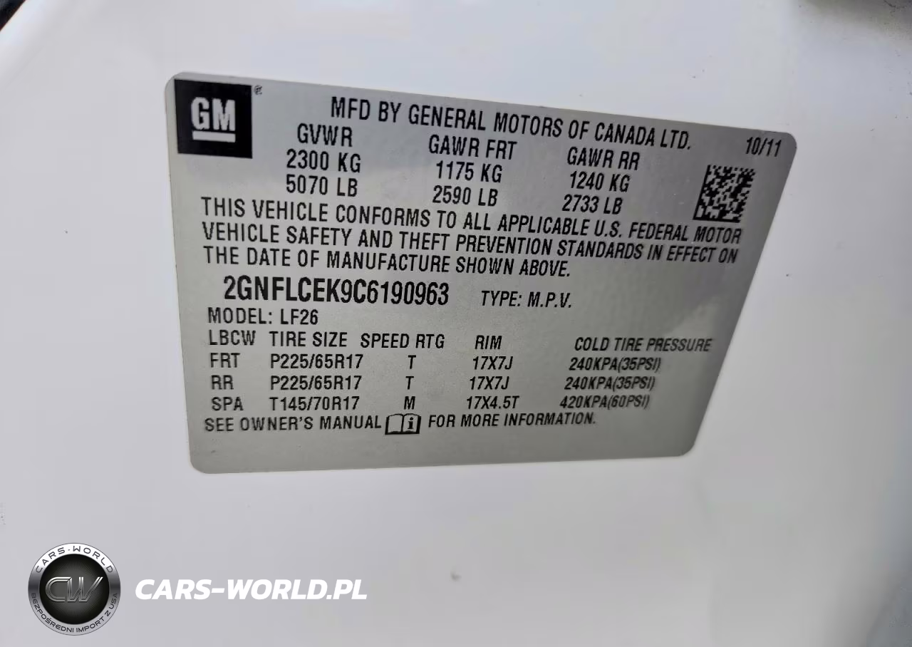 2012 Chevrolet Equinox Ls VIN:2GNFLCEK9C6190963 - 13