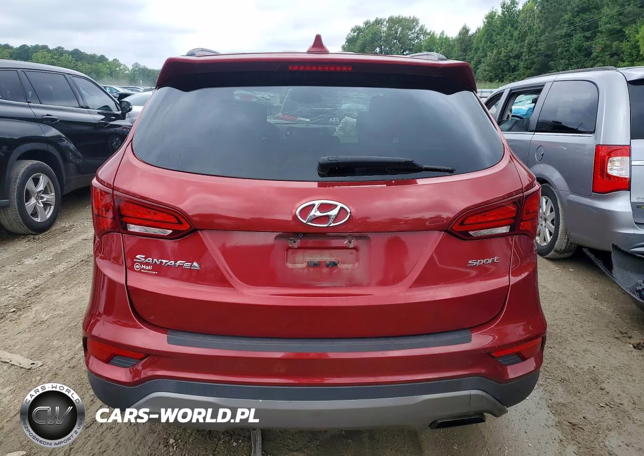 2017 Hyundai Santa Fe Sport 2.4L VIN:5XYZU3LB9HG388538 - 6