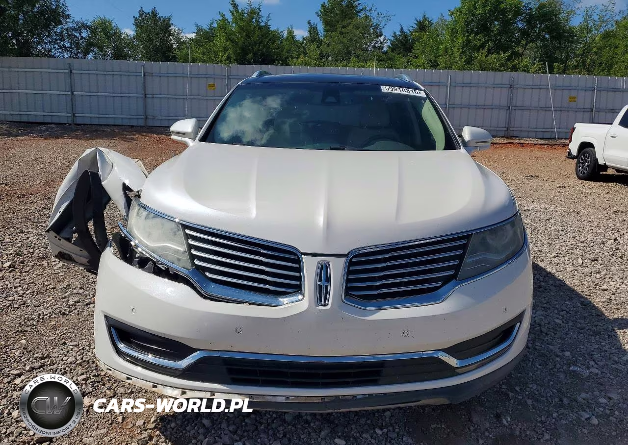 2017 Lincoln Mkx Reserve VIN:2LMPJ6LR1HBL10743 - 5