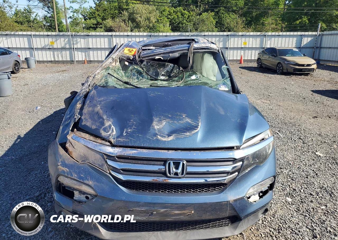 2016 Honda Pilot Exl VIN:5FNYF6H54GB007176 - 5