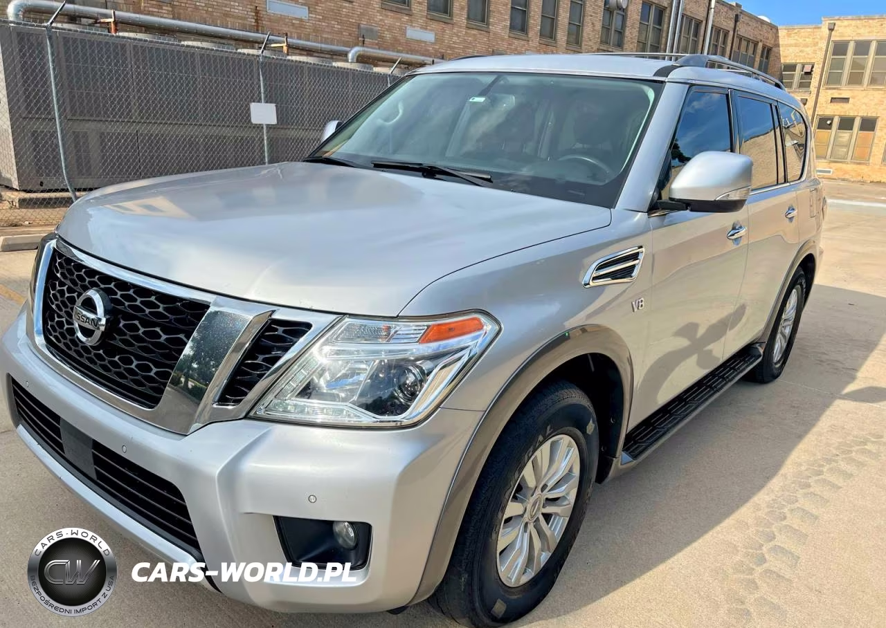 2018 Nissan Armada Sv VIN:JN8AY2ND7JX002961 - 2