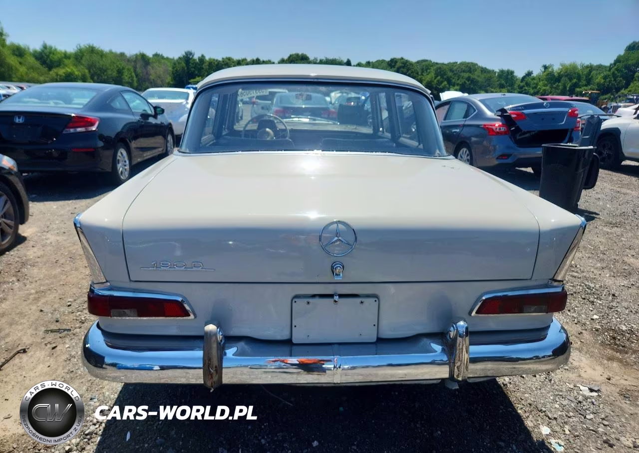 1964 Mercedes-Benz 190 D 2.5 VIN:11011010104428 - 6