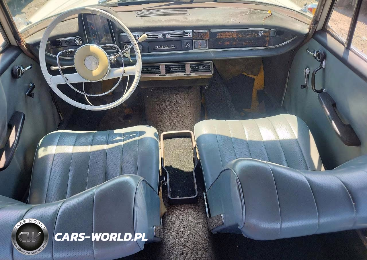 1964 Mercedes-Benz 190 D 2.5 VIN:11011010104428 - 8