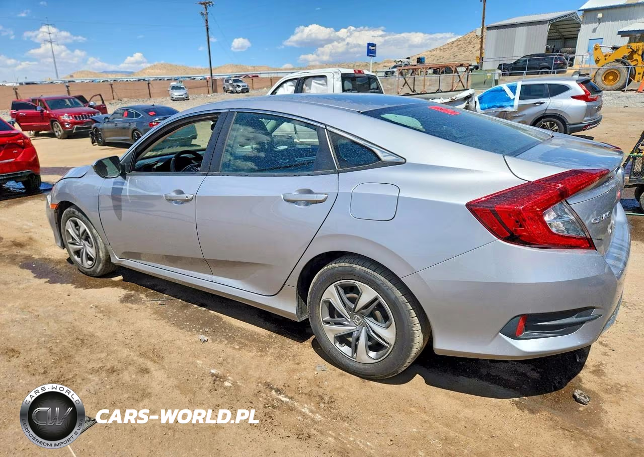 2019 Honda Civic Lx VIN:2HGFC2F62KH547425 - 2