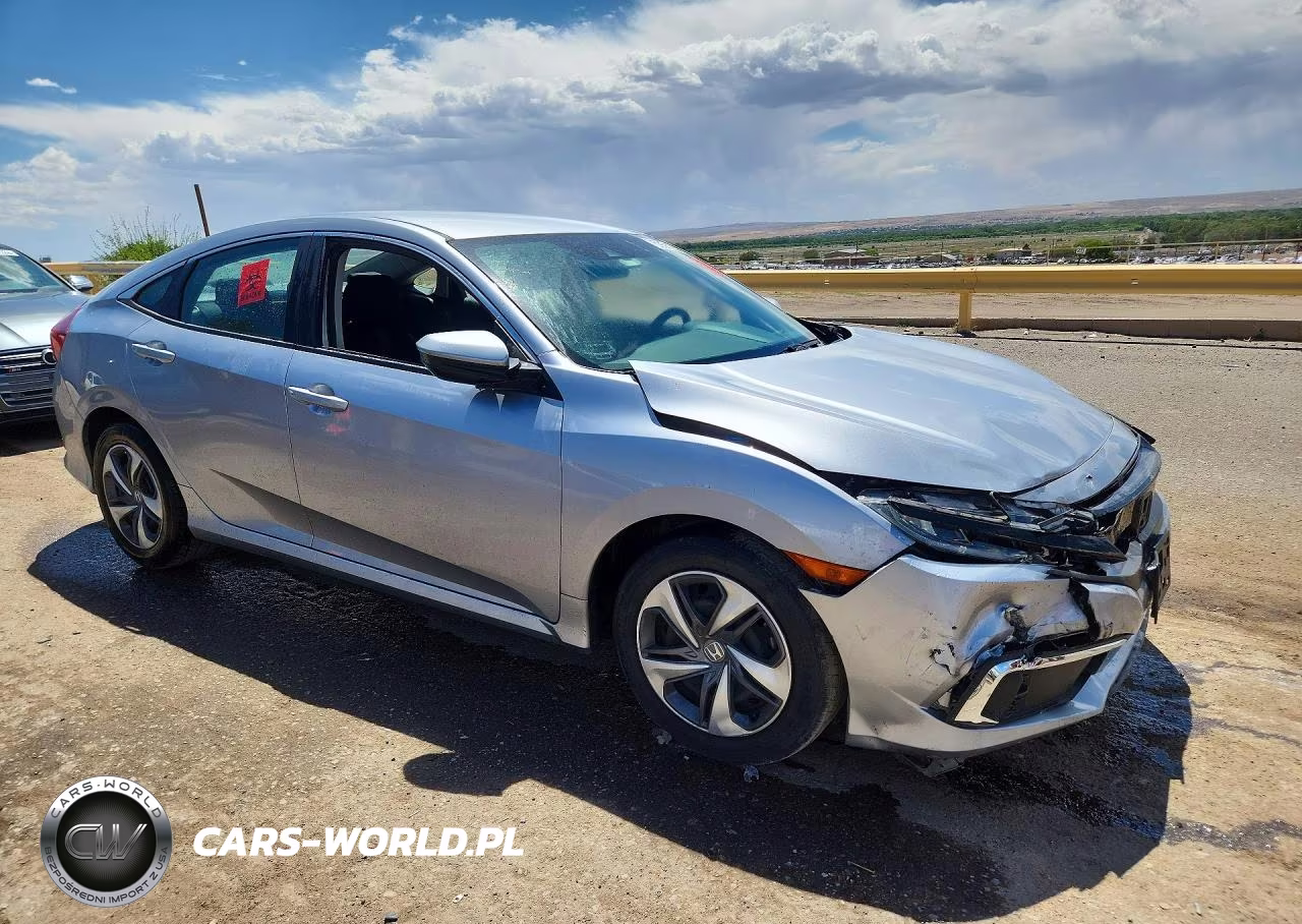2019 Honda Civic Lx VIN:2HGFC2F62KH547425 - 4