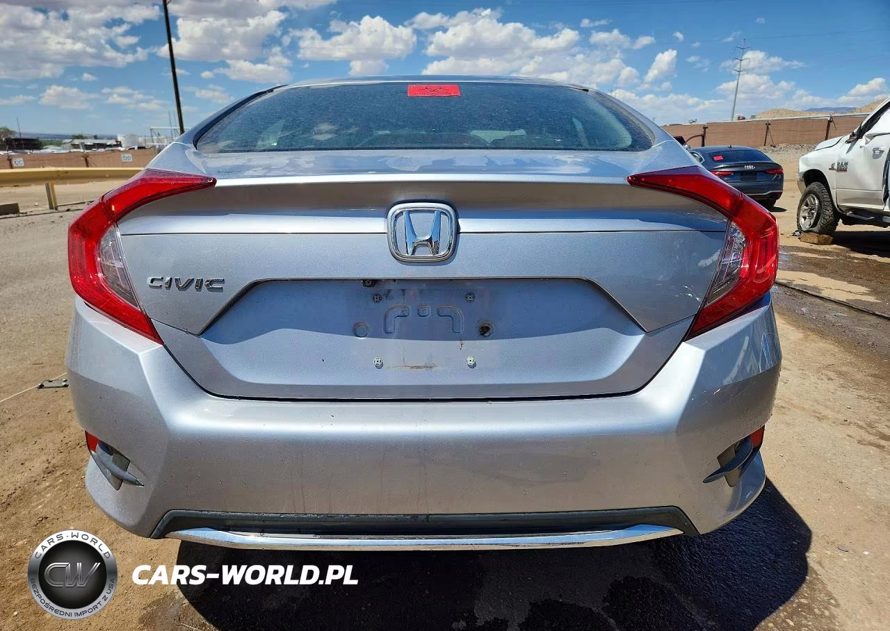 2019 Honda Civic Lx VIN:2HGFC2F62KH547425 - 6
