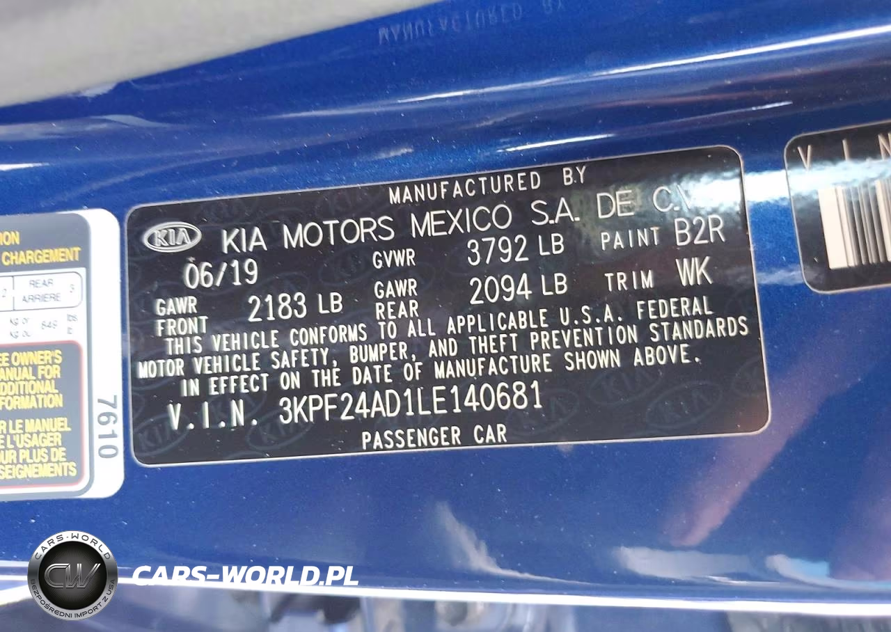 2020 Kia Forte Lxs VIN:3KPF24AD1LE140681 - 13